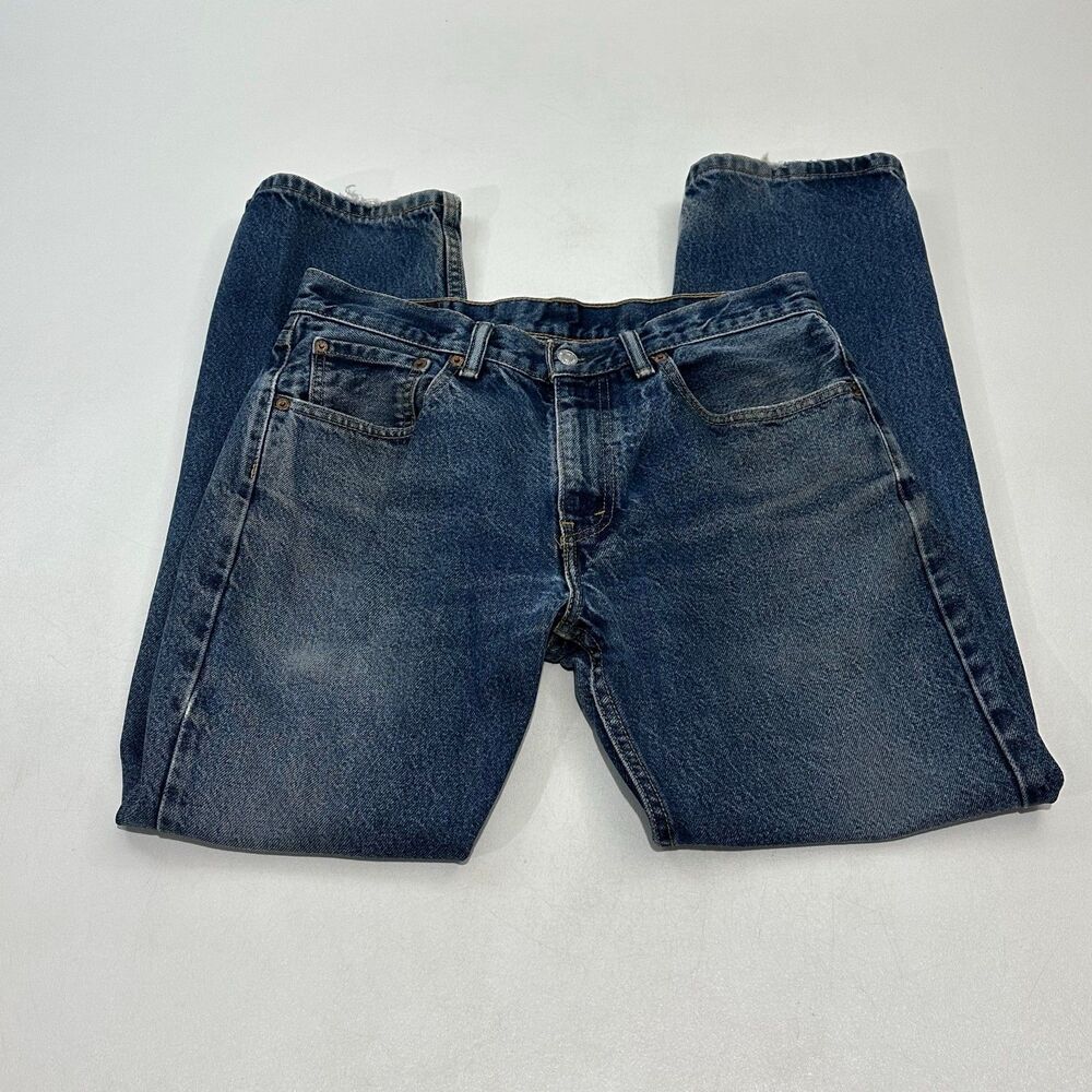 Levi's 505 Jeans‎ Blue Denim Regular Fit, Size 32/30